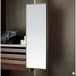 DBR Bedroom Wardrobe Accessories Pull Out Rotating Closet Inside Full- Length Dressing Mirror-image-41