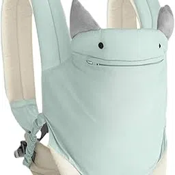 Fashion My Day Baby Carrier Front and Back Carry Lightweight Wrap Carrier for Shopping Blue-picture-20