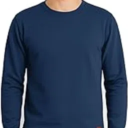 kavyashine Men's Casual Crew Neck Sweatshirt | 60% Cotton | Regular Fit | Full Seelves Sweatshirt-picture-24
