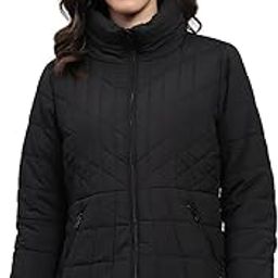 monte carlo Womens Solid High Neck Full Sleeve Jacket (224067520)-picture-2