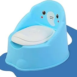 Baby Potty Training Seat with Lid, Potty pot, potty seat for 1 + Year child, potty trainer with Detachable Potty Bowl, Suitable for baby potty of Boys & Girls (Light Blue)-picture-16