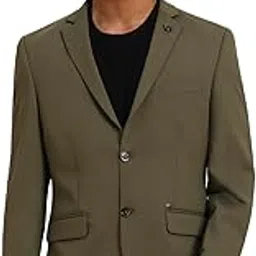 Men's Colour Solid Casual Slim Fit Blazer (P_MBZC00080)-image-37