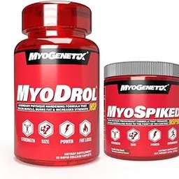 MYOGENETIX Myodrol® – The One & Only Original Muscle Creator + FREE - MYOGENETIX® MYOSPIKED® HSP90 7.9 Oz. (45 Servings) Exotic Cola Rush Flavour-picture-32