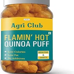 Agri Club Flamin Hot Quinoa Puff 300gm, Pack of 2, Each 150gm-picture-12