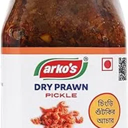 Arkos Homemade Dry Prawn (Shrimps) Pickle 200 gm, Indian Traditional Hot, Tangy, Sour, & Spicy Dry Shrimps (Shutki) Pickle with 100% natural ingredients,Tangy Soury and Spicy Sukha jheenga achar,No Artificial Flavours AND Colors,Perfect for hot rice & roti,Ready to use.-picture-25