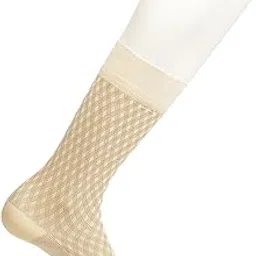 theater Men Black Gingham Socks | Mercerized Cotton | Office Wear-picture-30