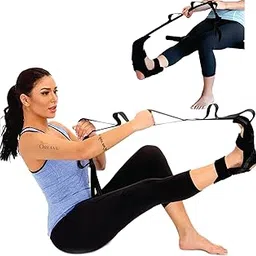 OREAYU™ Foot Stretcher Strap | Calf Stretcher for Plantar Fasciitis | Ligament Stretching | Leg Stretching Strap Belt | Foot Exercise Equipment for Yoga | Hamstring Achilles Tendonitis | Leg Stretcher-image-34