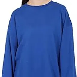 bene kleed Women Cotton Medium Length Oversize Sweatshirt-picture-30