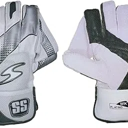 SS Platino Cricket Wicket Keeping Gloves, Mens (Multicolour)-image-1