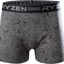 Men’s Trunks Boxer Briefs – Super Combed Cotton with Elastane Stretch | Soft, Breathable Printed Fabric and Outer Elastic | Comfort Fit Innerwear for Men| Label Free-picture-48