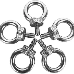 Eowpower 5 Pieces M6 Male Thread Machinery Shoulder Lifting Ring Eye Bolts-picture-17