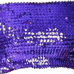 CALANDIS® Women's Sequin Tube Top High Elastic Sequined Night Club Belly Dance Bra Top Purple | Belly Dancing | Adult Dancewear | Dancewear-picture-28