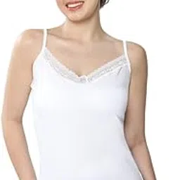 envie Modal-Spandex Regular Fit V-Neck Short Length Sleeveless Lace Camisole for Women's|Adjustable Straps for Customize Fit-picture-41