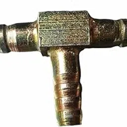 DESCTIDY Low Pressure - "T" Joint - 3 Way Nozzle LPG T Hose Joiner Barbed Splitter Connector Adapter Air Fuel Water Pipe Gas-picture-29