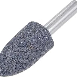 uxcell 4pcs Abrasive Mounted Stone 1/4" Shank 0.63" Dia Conical Corundum Grinding and Polishing Head for Engraving Rotary Tool-picture-10