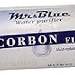Mr. Blue Water Purifier Carbon Filter, 25.4 cm x 6.35 cm, Sleek White, Activated Carbon Interior, Universal Fit, Annual Replacement-picture-53