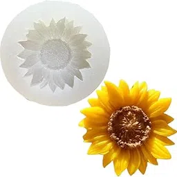 Silicone Molds Sunflower Shape 3D for Candle Making Flower Bouquet Mold Soap Resin Art and Craft Chocolate Cake Candle Topper Mould-image-31