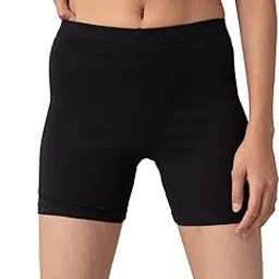 NYKD Women Durable and Concealed Waistband Stretch Cotton Cycling Shorts - Nyp083-picture-28