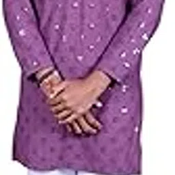 yuvina fashion Men Stylish Begani Colour Kurta Multicolour-picture-29