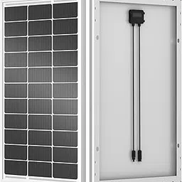 ECO-WORTHY 100 Watt Solar Panel 18 Volt Monocrystalline Solar Panel High Efficiency Module RV Marine Boat Caravan Off Grid-image-35
