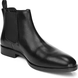thomas crick Chelsea Genuine Leather Slip-On Boots with Cushioned Ortho Insole-picture-54