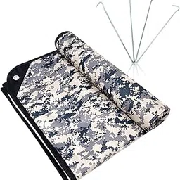 LYN Heavy Duty Emergency Blanket-Survival Blanket Waterproof Insulated Thermal Tear Resistant Tarp,Camouflage Temporary Shelter，Photo Booth，Special Event Photography-image-51