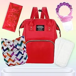 Bembika Reusable Cloth Diaper for Babies & Maternity Backpack For Mother, Washable Baby Diaper with Cloth Diaper Inserts-(BE2430)-picture-47