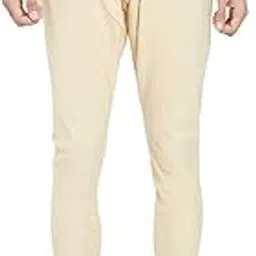 fabindia Men Zipper Churidar with Back Pocket Cotton_M Beige-picture-18