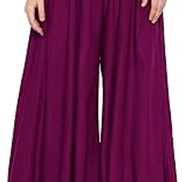 castle lifestyle Solid Flared Rayon Kali Sharara/Palazzo-picture-42