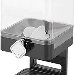 CLUB BOLLYWOOD LICHTS®Dry Food Cereal Food Storage Coffee Beans Oat Nuts Rice Dispenser Cans Black|Home & Garden | Kitchen, Dining & Bar | Kitchen Storage & Organization | Food Storage Containers-image-30