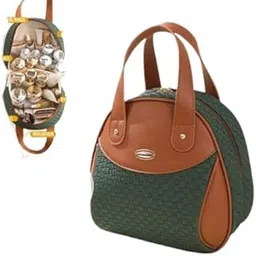 SOLDTRUE Peneran-Advanced Cosmetic Bag New Large-Capacity Travel Storage Style Make Up Bags Cosmetic Organizer with Waterproof Toiletry Bags Makeup Box (Green)-picture-31