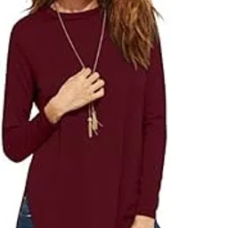 dream beauty fashion Women's High Turtle Neck Long Sleeves Jumper Long Top (New Echo Top-41 to 43)-picture-22