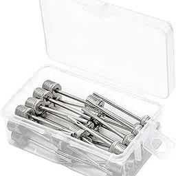 LICHTS 30x Anti-Rust Ball Pump Needle Basketball Inflating Pin Adapter 38mm Needles-picture-29