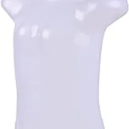 Arah Premium Plastic Kids Half Body Shape White Mannequin for Display of Clothes - Hanger - Medium Size (6-12 Age Kids) (Pack of 1) (1, Medium)-picture-22