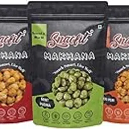 Snacfit Roasted Makhana Combo Pack | Good for heart health | Healthy & Tasty Puffed Snack | Gluten-Free, Trans-Fat-Free Superfood | Pack Of 5, 250g-picture-18