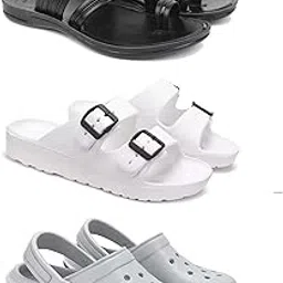 Men's Sandals | Lightweight Wear| Stylish & Easy to Wear For Men'S PCV-SAN-(COMBO-3)-3152-3113-3016-picture-42
