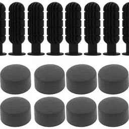 5x8 Pairs Foosball Replace Table Football Game Handle Grips and End Plugs-Sporting Goods-Indoor Games-Foosball-8 Pieces Handle Grips8 Pieces Handle End Plugs(5 Pack)-image-83