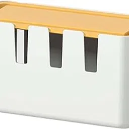 FASHIONMYDAY Fashion My Day® Power Strip Box Wire Cover Hider Protector Cable Management Box for Adapters Tall White| Home & Kitchen|Home Storage & Organisation|Boxes, Baskets & Bins|Storage Boxes-picture-13