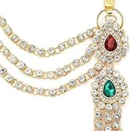 Bridal Jewellery Half kamarband for Girl Challa Gold Polish Fashion Jewellery kamarband for Girls Waist Jewelry-picture-32