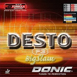 DONIC Desto F3 Big Slam Table Tennis Rubber, Colour - Red-image-35