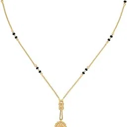 p. n. gadgil jewellers P.N.Gadgil Jewellers 22 Karat (916) BSI Hallmarked Yellow Gold Sunshine Blossom 13ModernMangalsutra For Women GMAN259-picture-31