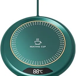 Drumstone 𝟏𝟓 𝐘𝐞𝐚𝐫𝐬 𝐆𝐮𝐚𝐫𝐚𝐧𝐭𝐞𝐞 Electric Beverage Cup Warmer with Constant Temperature Heating Pad, Desk Coffee & Tea Warmer for Office, Home, Study – Spill-Resistant, Auto-Off-image-35