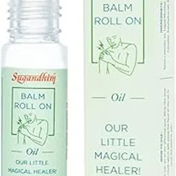 Sugandhim Balm Roll On Instant Relief From Muscular Pain, Cramps, Spasm, Body Ache, 1 x 7 ml, 100% Ayurvedic Blend, Blend Of Essential Oils Lavender Eucalyptus & Rosemary, Jojoba Oil-picture-36