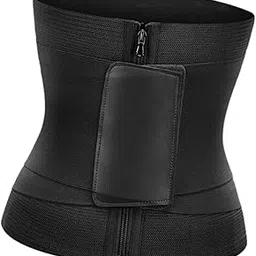 Enakshi® Women Waist Trainer Belly Wrap with Zipper Waistband Sports Girdle Shapewear 60cm long|Clothing, Shoes & Accessories | Womens Clothing | Intimates & Sleep | Shapewear-picture-13