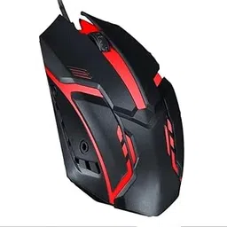 USB Wired Gaming Mouse, LED Backlight up to 3200 DPI, Ergonomic Design for Laptop & PC, F1 Mouse-picture-16