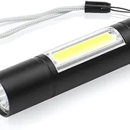 Drumstone 10 𝒀𝒆𝒂𝒓𝒔 𝑾𝒂𝒓𝒓𝒂𝒏𝒕𝒚 Aluminum Alloy Rechargeable Mini LED Pen Torch – Pocket Medical Flashlight with Convex CREE LED | 10W Power, 220mAh Battery | Wall Mountable-image-8