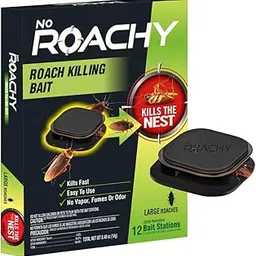 NOROACHY Natural Cockroach Killer for Kitchens, Bathrooms, and Cabinets, Eco-Friendly Home Remedy for Indoor Cockroach Control (Pack of 12)-picture-23