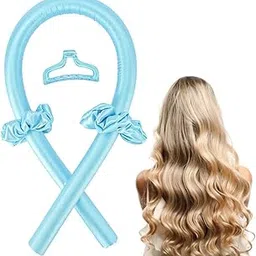 Akshved Heatless Hair Curlers For Long Hair, No Heat Silk Curls Headband You Can To Sleep In Overnight, Soft Foam Hair Rollers, Curling Ribbon and Flexi Rods for Natural Hair (MULTI)-picture-35