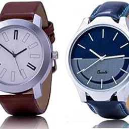 acnos Premium Branded Super Quality Premium Watches Combo Look Like Richer Person for Men Pack of - 2 (24-BRWN)-picture-39