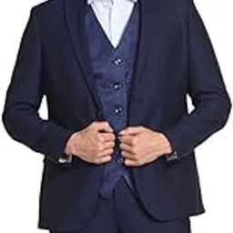 arrow Reversible Waist Coat Tailored fit Three Piece Suit-picture-18